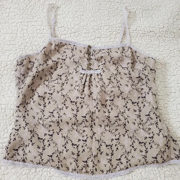 Gap Floral Silk Lace Camisole Size S - Picture 1 of 14